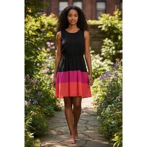 Cute Pleated Dress By Apt 9 Size Medium